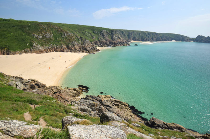 porthcurno beach